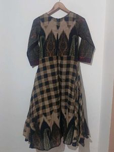anarkali with leggings