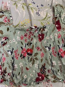 ONLY Floral Off-Shoulder Top