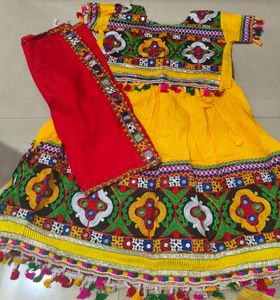 Vibrant Embroidered Lehenga Choli Set