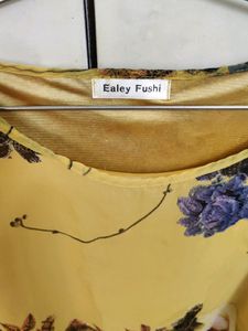 Mustard Kaftan Styled Cape Top