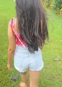 Crochet Tie-Dye Crop Top