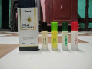 MEENA ROYAL PROPHECY & 4 Premium Roll-On Attar Com