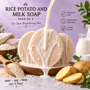 Homemade  chawal aalu  whitening magic shop