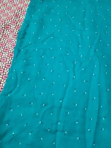Teal Polka Dot Dress