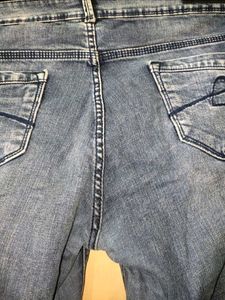 Recap Women Blue Skinny Fit Jeans | Waist 34 inch