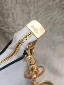 coach White Handbag Set with Cherry Charm 🤍