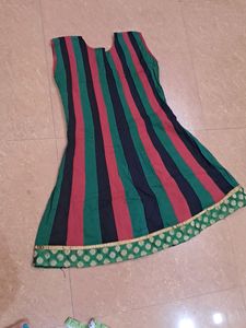 Beautiful New Kurti Without Sleeves.
