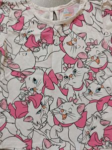 (Set of 3) Babyhug Marie Cat T-Shirts 4-5year