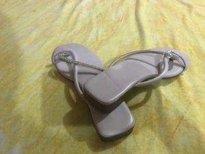 Stylish Embellished Flip Flops