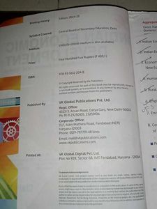 Economics Books for Class XII
