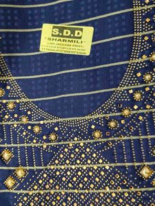 Embroidered Kurta Set with Dupatta