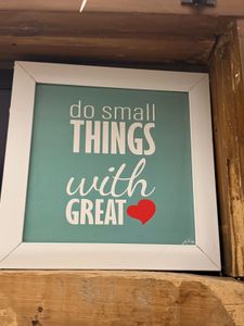 Motivational Framed Print - Be Happy