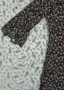 Chic Floral Print short kurta/top