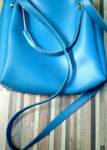 Blue Tote Bag