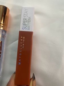 Maybe lucky Lipstick With  Free Gloss