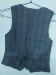 Classic Plaid Formal Vest