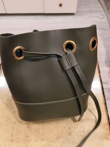 Olive Green Bucket Bag