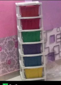 DRAWER COSMETIC VANITY BOX MULTICOLOR
