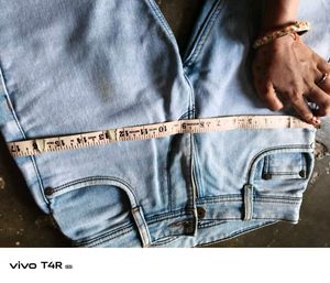 Light Wash Slim Fit Jeans