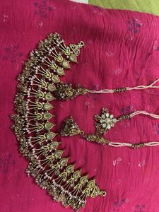 Ethnic Necklace Set with Earrings