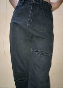 Ripped Black Jeans