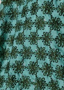 Beautiful Teal Embroidered Kurta Set with Dupatta