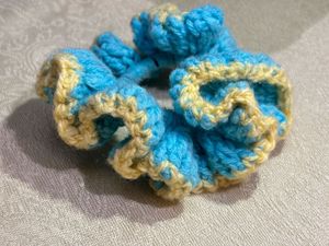 Handmade Crochet Scrunchie