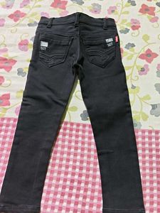 Classic Black Denim Jeans