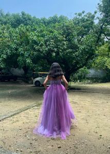 Stunning Purple Ombre Gown