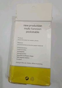 SILICONE SUCKER Mount Stand For Mobile Phone