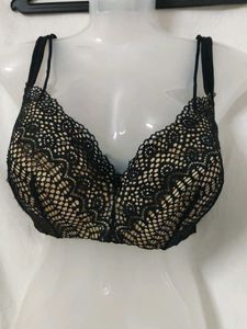 casique Black Lace Bra