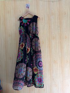 Boho Floral Maxi Dress