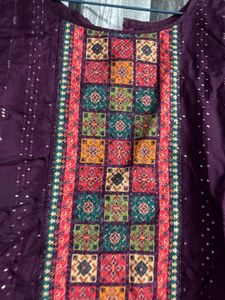 Elegant Embroidered Kurta