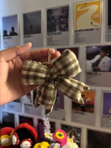 bow keychain charm for your bag
