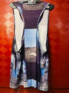 Patchwork Sleeveless Top