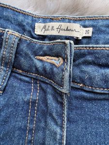 Ripped Denim Shorts