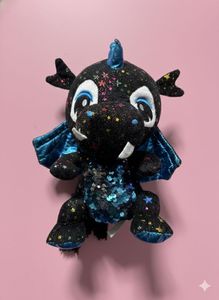Sparkly Stuffed Dragon Plush Toy
