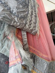 Elegant Grey Lehenga Choli Set