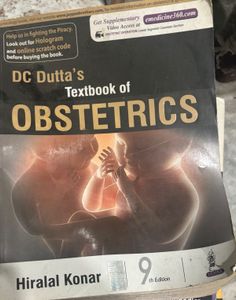 DC Dutta's Textbook of Obstetrics 9th Edition