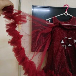 Sparkling Red Party Dress