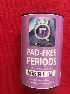 2 ct Queenflow Menstrual Cup - Pad-Free Periods