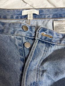 ORIGINAL H&M Light Blue Distressed Ripped Jeans