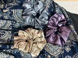 Satin Scrunchie Set