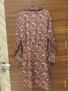 Chic Floral Print Wrap Dress