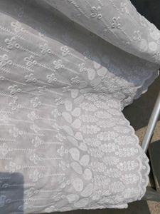 White Embroidered Kurta..