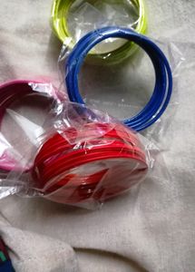 Multi Colour Metal Bangles