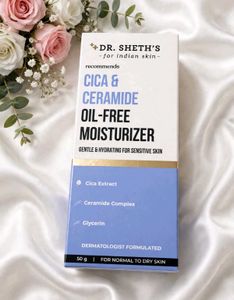 Dr. Sheth's Cica & Ceramide Oil-Free Moisturizer |
