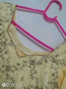 Elegant Yellow Embroidered Kurta set