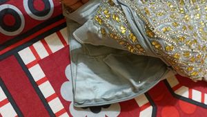 Sale Price- Grey Heavy Lehenga for shadi season
