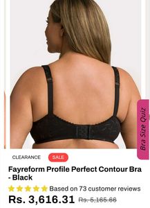 Fayreform Profile Perfect Contour Bra